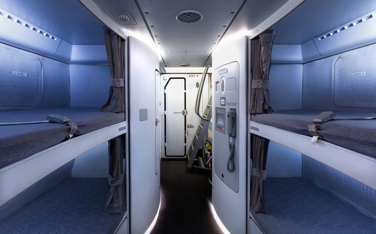 Where Do Crew Sleep On A Long Haul Flight Qantas News Room