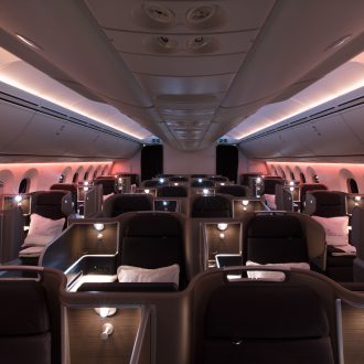 Qantas 787 Dreamliner interiors